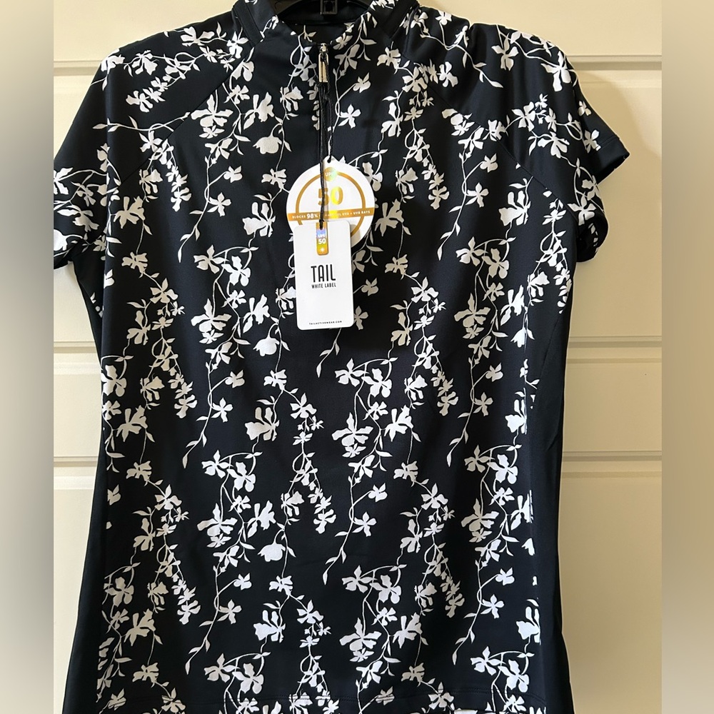 Tail Women's Short Sleeve Golf Polo Sz Med
